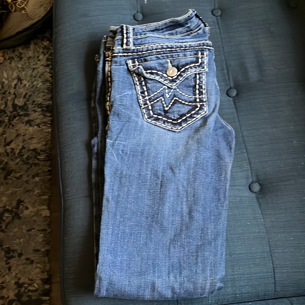 Miss me size29 jean color and boot cut